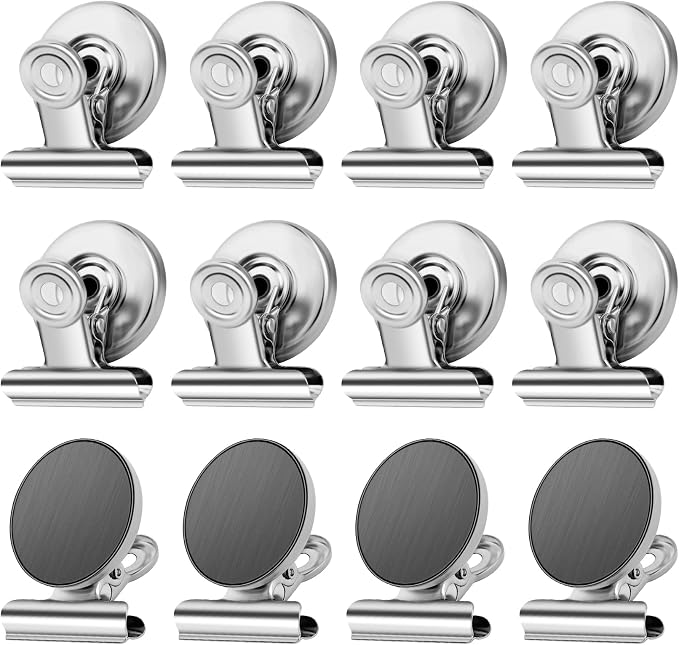 Grtard 12Pack Fridge Magnets Magnetic Clips Heavy Duty by Grtard