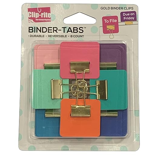 Binder Tabs by Clip-rite