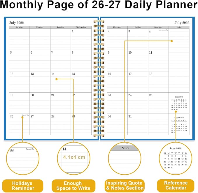 Daily Planner 2026-2027 - Image 3