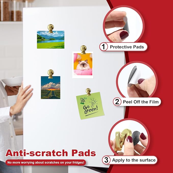 Magnetic Clips Heavy Duty 10 Pack | Strong Force Magnet Clips - Image 5