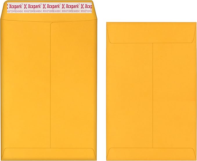 Xxcxpark 250 PCS 9x12 inches Security Catalog Envelopes Printable Self Seal - Image 8