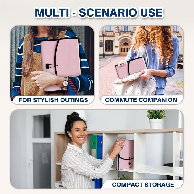 H4D 13-Pocket Accordion File Organizer - Image 9