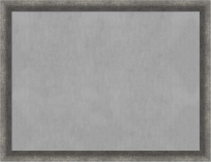 Amanti Art Grey Framed Magnetic Board 20x26 Medium Vision Board by AmantiArt