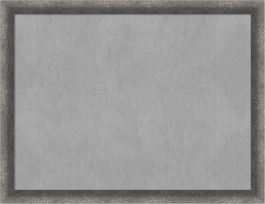 Amanti Art Grey Framed Magnetic Board 20x26 Medium Vision Board by AmantiArt