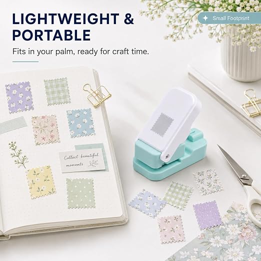 CYFUN DESIGN Stamp Punch, Stamps Cutter, Postage Stamps Punch, Stamp Puncher - Image 4
