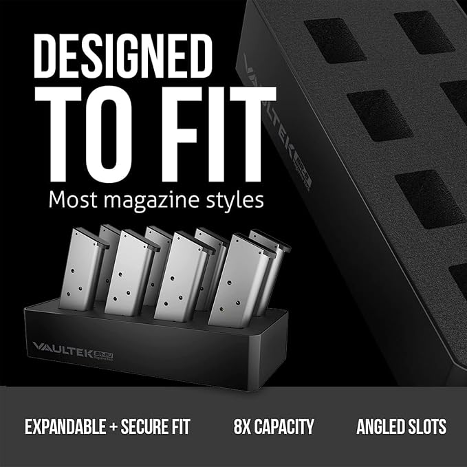 VAULTEK Modular Magazine Rack Slot High Density Foam Ammunition Storage - Image 2
