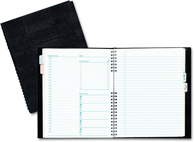Blueline A29C81 NotePro Undated Daily Planner, 9-1/4 x 7-1/4 - Image 2