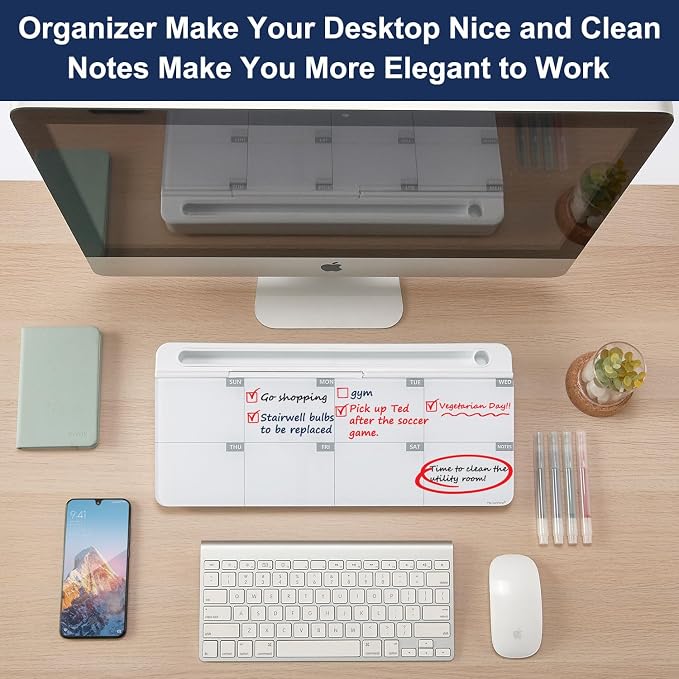 TSJ OFFICE Desktop Whiteboard Dry-Erase-Board - Image 8