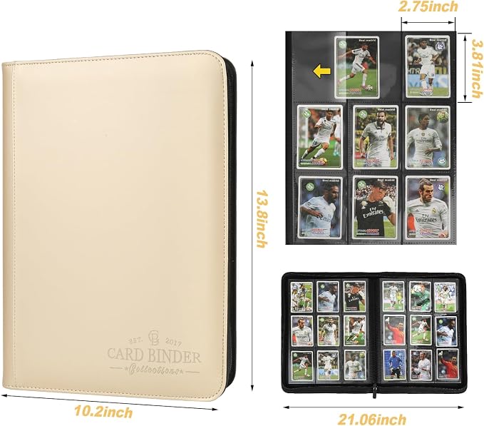 Trading Card Binder, Card Collection Binder Album Folder - Image 4