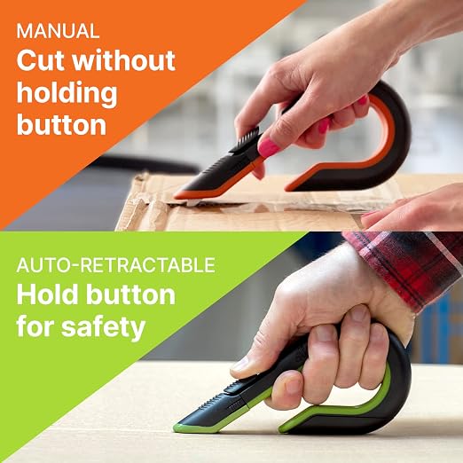 Slice - 10400 Box Cutter, 3 Position Manual Button - Image 3