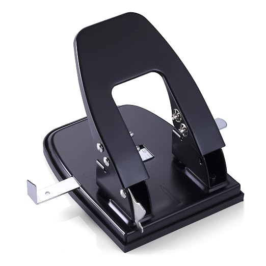Professional Two Hole Punch and Hole Puncher by Smowfes
