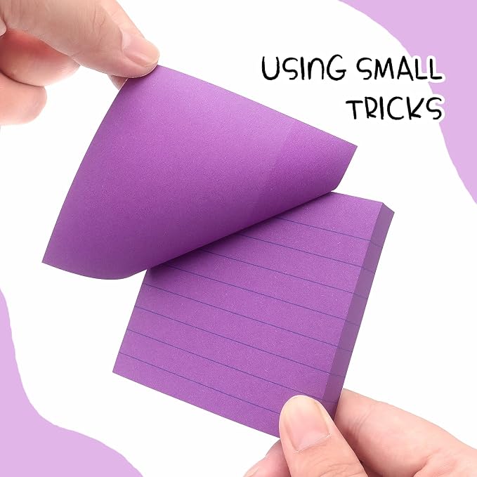 Lined Sticky Notes 3x3 Sticky Notes - Image 4