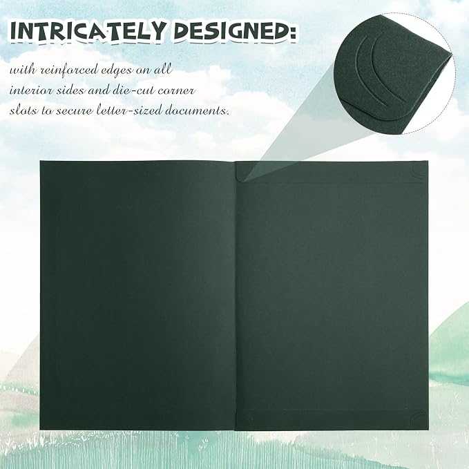 Fainne 80 Pieces Certificate Holders Diploma Holders Document Holder - Image 5