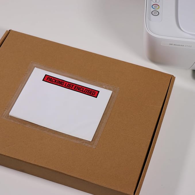 iMailer - 500 Pcs 4.5" x 5.5" - Packing List Enclosed Envelopes - Packing Slip - Image 6