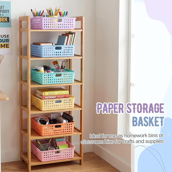Geetery 12 Pack Classroom Storage Baskets - Image 6