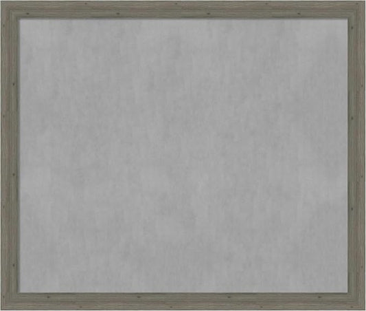 Amanti Art Grey Framed Magnetic Board 45x53 Oversize Vision Board by AmantiArt