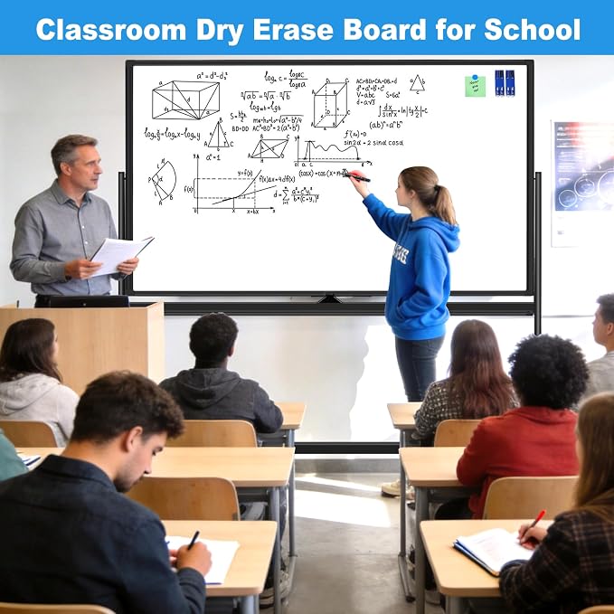BSTPCOO Double-Sided 5' x 3' Dry Erase Board - Image 6