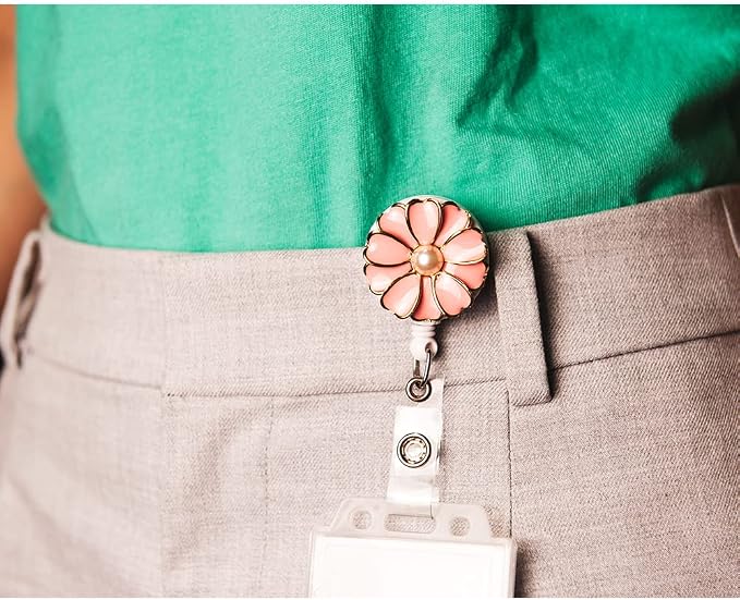 Retractable Badge Holder, ID Badge Reel - Image 6