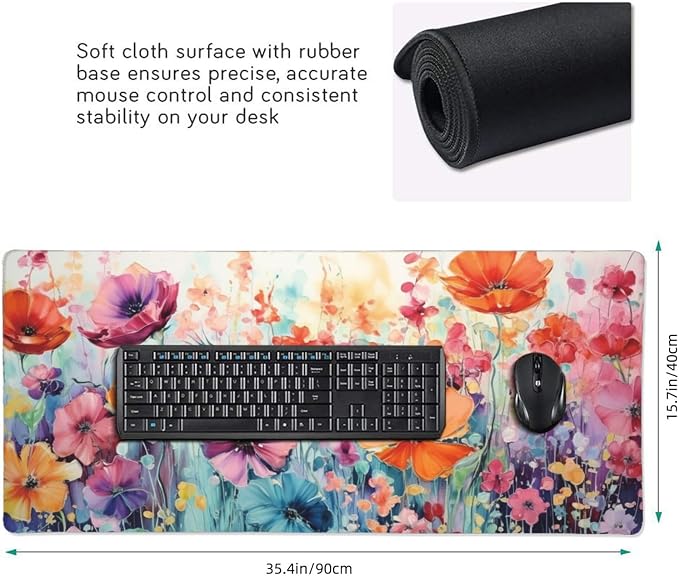 35.4 x 15.7 in, Waterproof XXL Large Mouse Pad - Image 2
