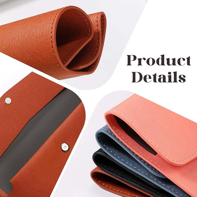 A4 PU Leather File Holder Document Envelope Folder - Image 6