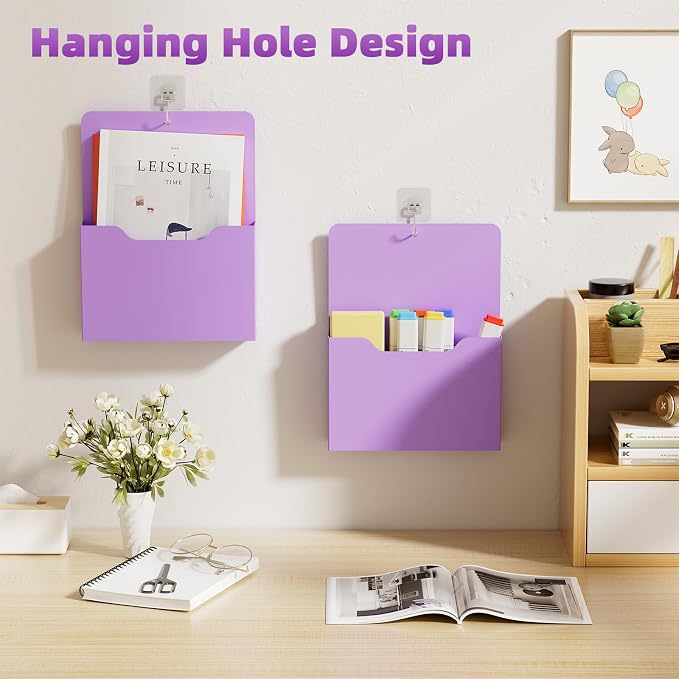 Marbrasse 2 Pack Magnetic File Holder - Image 4