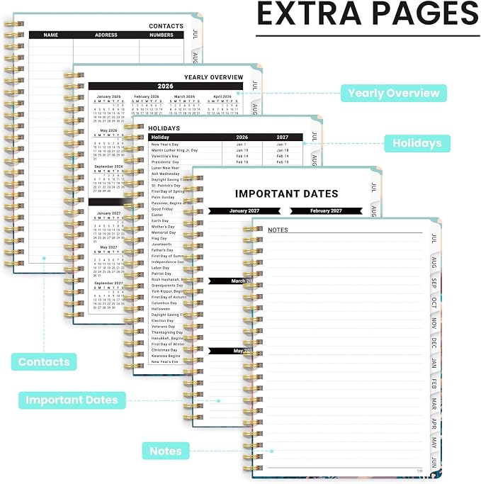 Planner 2026-2027, Monthly and Weekly Academic Planner July 2026 - Image 5