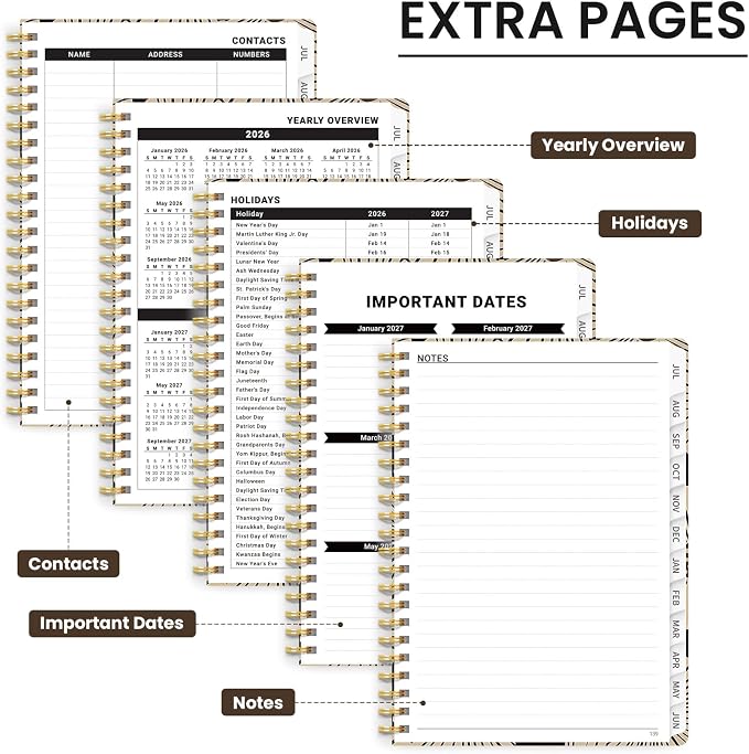 Planner 2026-2027, Monthly and Weekly Academic Planner July 2026 - Image 5