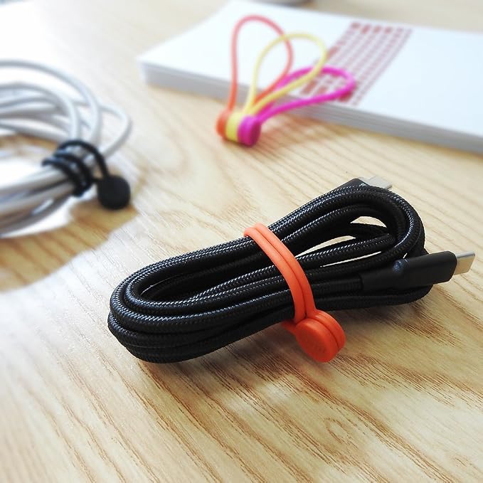 SMART&COOL Reusable Silicone Magnetic Cable Ties - Image 2