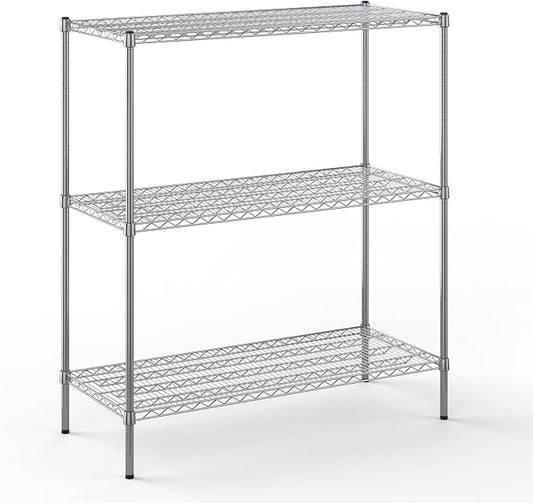 Regal Altair 21" Deep x 48" Wide x 54" Height Wire Shelving Kit | 3-Tier | NSF by Regal+Altair