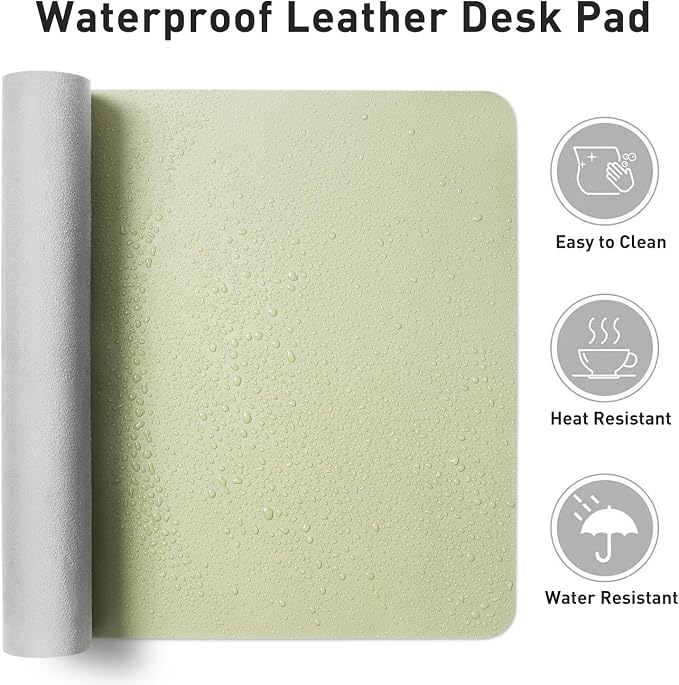 Aothia Faux Leather Desk Mat - Image 7