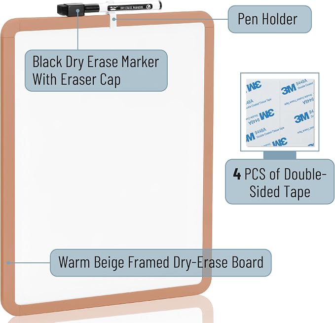 Mr. Pen- Dry Erase Board, 14” x 11” - Image 2