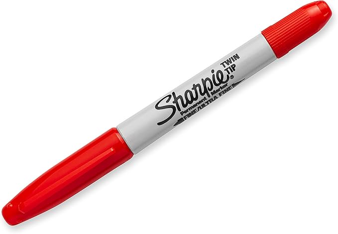 Sharpie Twin Tip Permanent Markers, Fine and Ultra Fine - Image 3