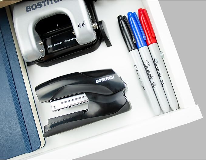 Bostitch Office Heavy Duty Stapler, 40 Sheet Capacity, No Jam, Half Strip - Image 7