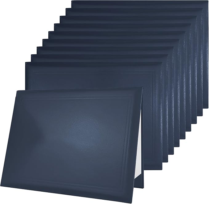 GraduatePro 10 Pack Diploma Cover 8.5x11 Certificate Document Presentation by GraduatePro%C2%AE