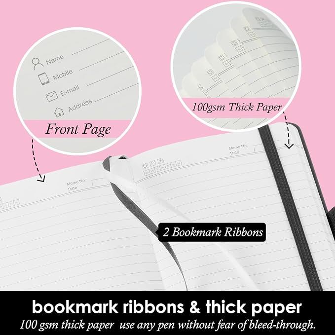 NIRMIRO Small Pocket Notebook Journal - Image 3