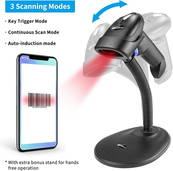 NetumScan 3-in-1 Bluetooth Barcode Scanner - Image 4