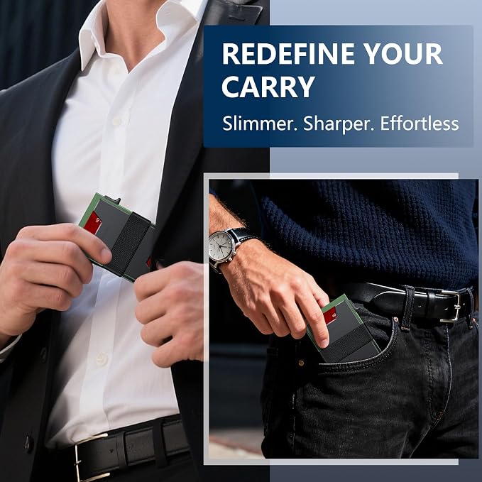 SEMORID Slim Aluminum Card Holder Wallet - Image 9