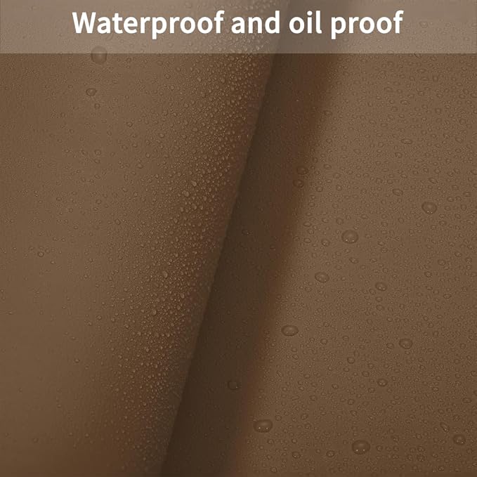 Zinkooat Leather Table Cover, 1.8mm Thick, 42x78 Inch Table Protector, Table - Image 4
