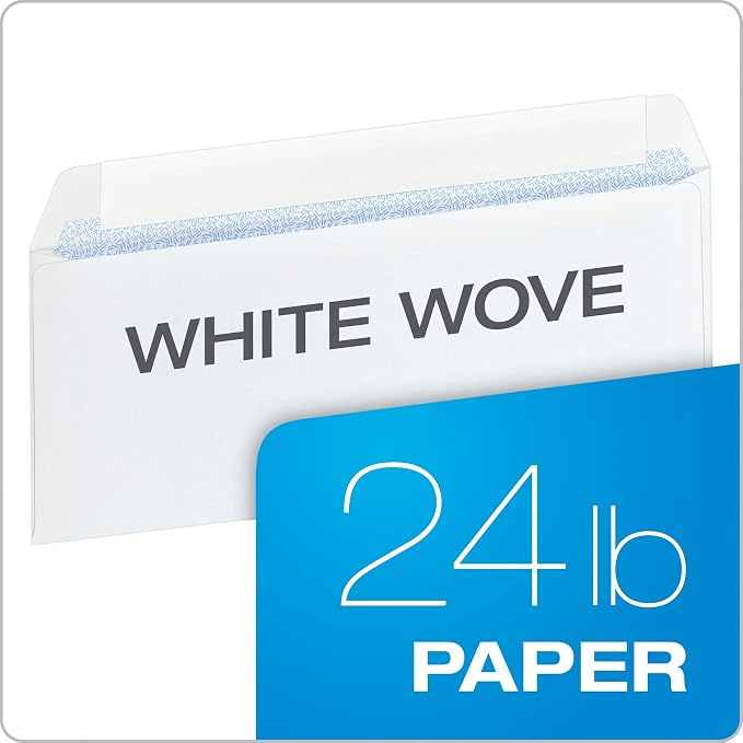 Quality Park #8 Double Window Envelopes, Self Seal Security Envelopes - Image 6