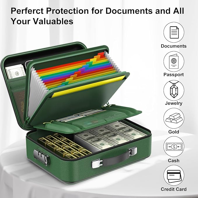 COLCASE Fireproof Document Box - Image 5