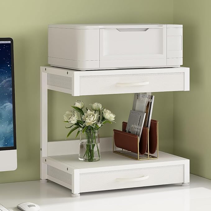 VENNQD 2-Tier Desktop Printer Stand - Image 2