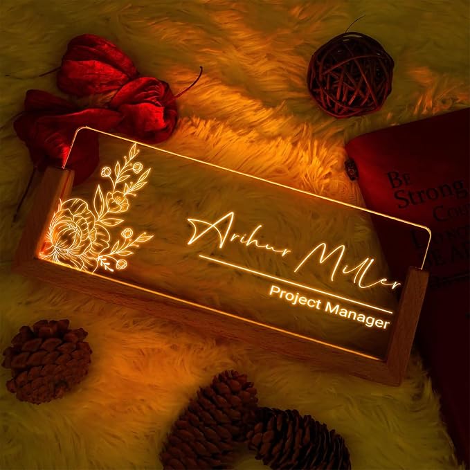 Custom Name Plate for Desk - Image 4