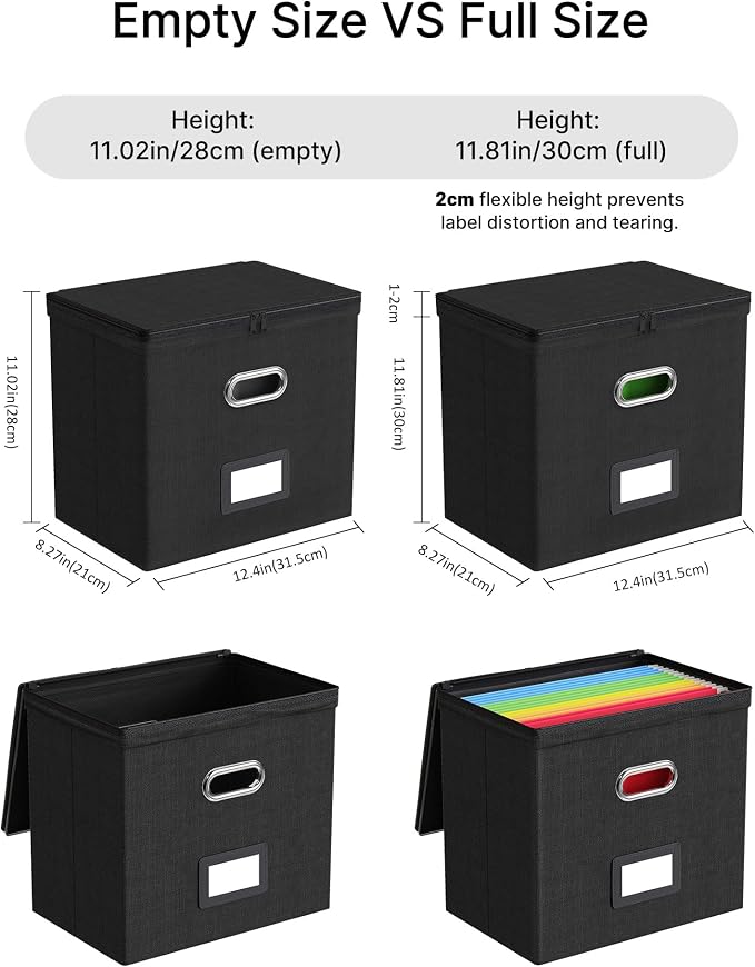 Oterri 1 Pack File Organizer Boxes - Image 3