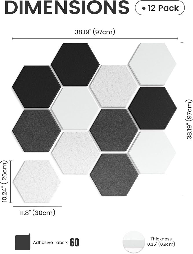 Fluxynara Hexagon Cork Board Alternative - Image 2