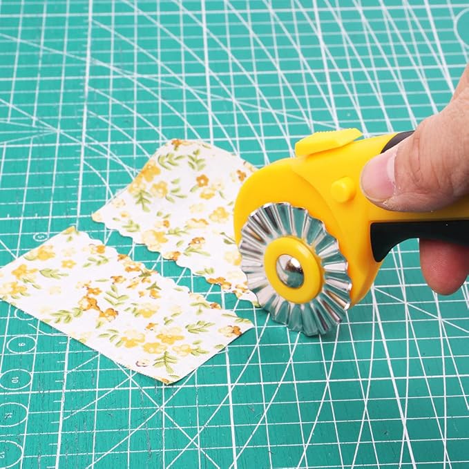 45mm Rotary Cutter Automatic Fabric Cutter 5pcs Titanium Replacement Blades - Image 2