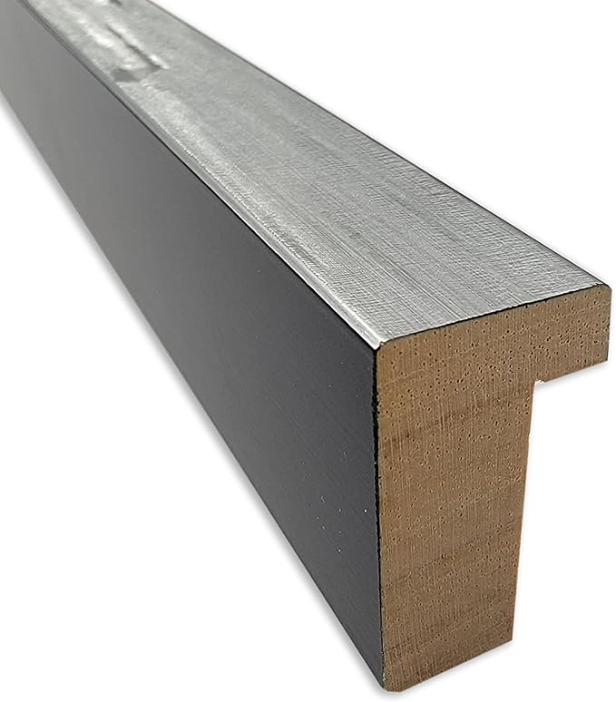 Amanti Art Natural Cork Board for Wall, 21x29 Vision Board with Silver Wood Frame, Medium Corkboard Office Decor for Home Organization, Modern Contemporary Corkboard Pinboard to display items for home-DeskLoop Office