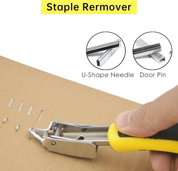 Upholstery Staple Remover Tack Puller Nail Remover Tools Set W End Cutting - Image 5