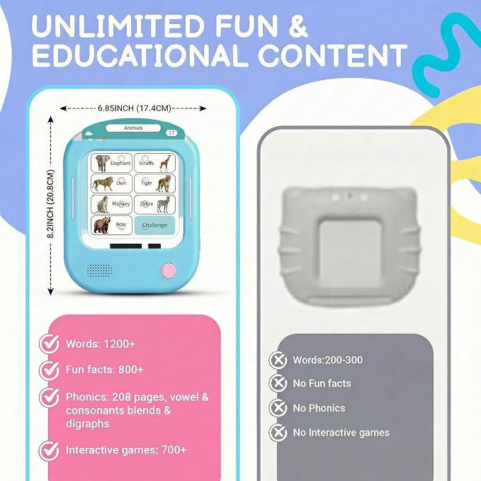 QuTZ Talking Flash Cards, Phonics Flash Cards, Learn to Read - Image 6