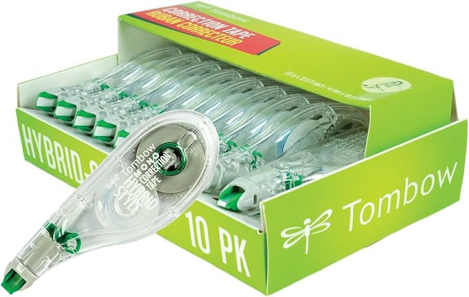 Tombow MONO Hybrid Correction Tape 80 Count Case Pack by Tombow