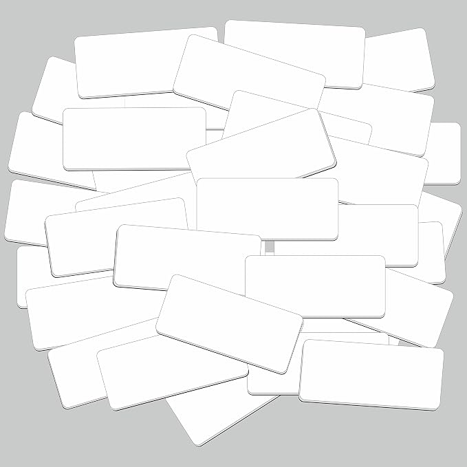Magnetic Name Tag Label by SpriteGru